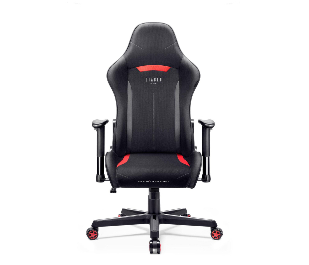 Diablo Chairs X-Starter Normal Size Czarno-czerwony - 1192304 - zdjęcie 3